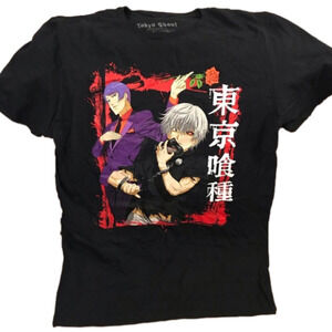 𝅺TOKYO Ghoul T-shirt.  Men’s size medium.  Black. Unisex.